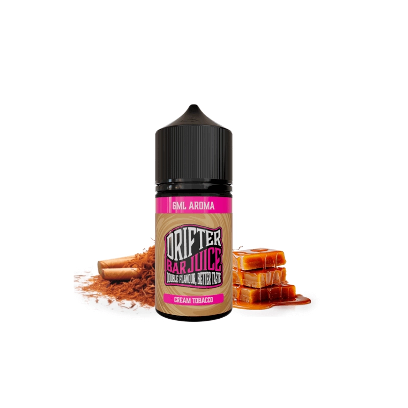 Drifter Bar Juice Longfill - Cream Tobacco 6ml/30ml