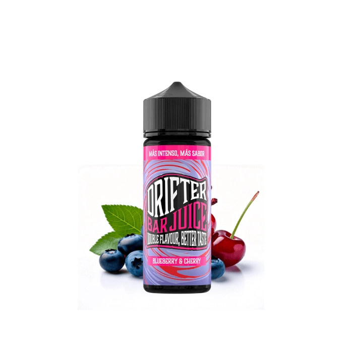 Drifter Bar Juice Longfill - Blueberry Cherry 24ml/120ml