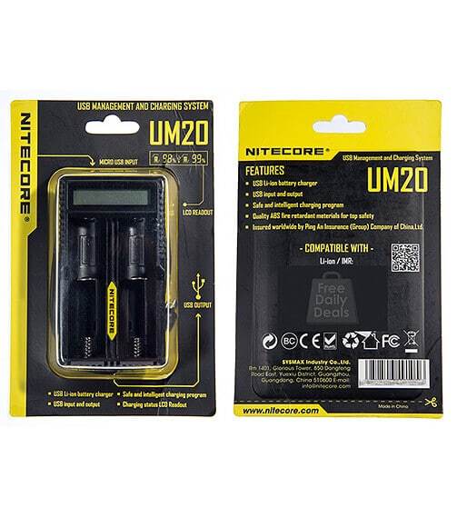 Nitecore UM20 Charger