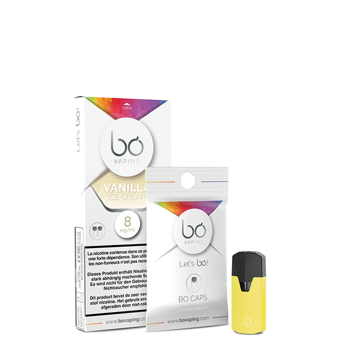 BO Vaping pod - Vanilla Ice Cream