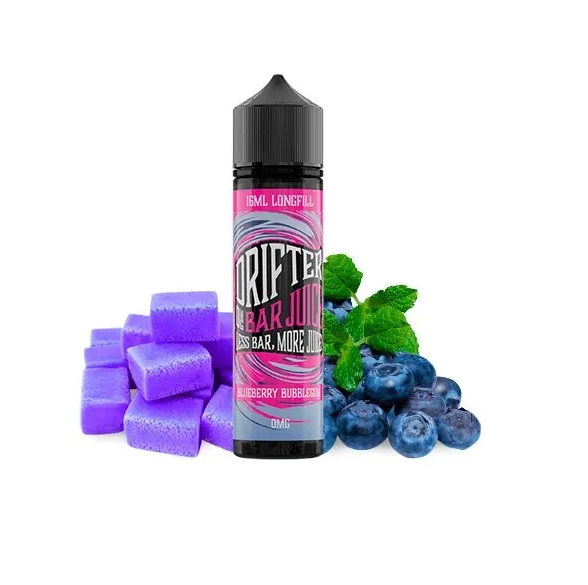 Drifter Bar Juice Longfill - Blueberry Bubblegum 16ml/60ml