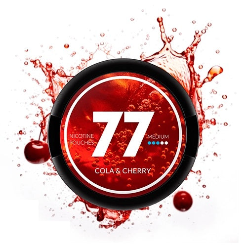 77 Slim - Nicotine Pouches - Cola Cherry