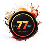 77 - Nicotine Pouches - Cola Vanilla - Medium