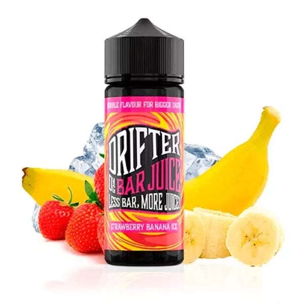 Drifter Bar Juice Longfill - Strawberry Banana Ice 24ml/120ml