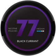 77 Slim - Nicotine Pouches - Blackcurrant
