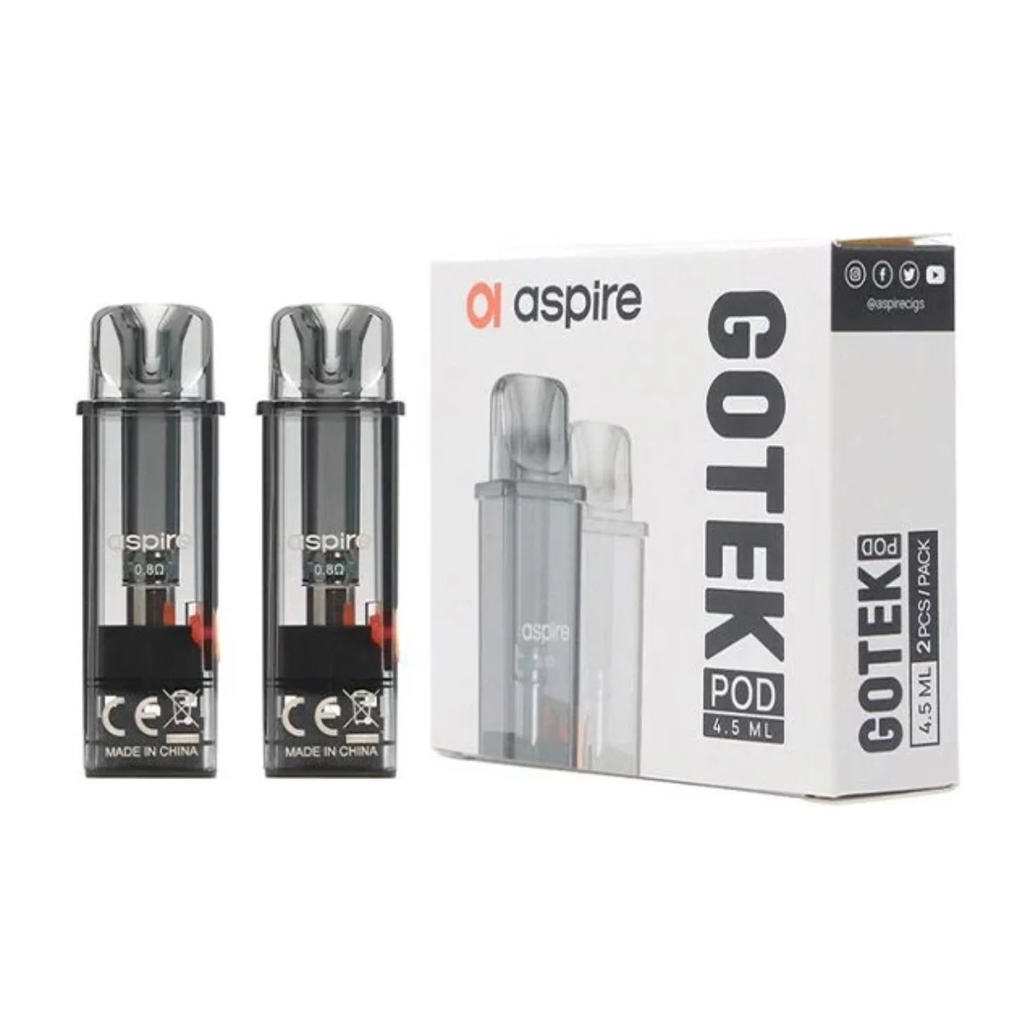 Aspire - Gotek Replacement Pod - 2ml