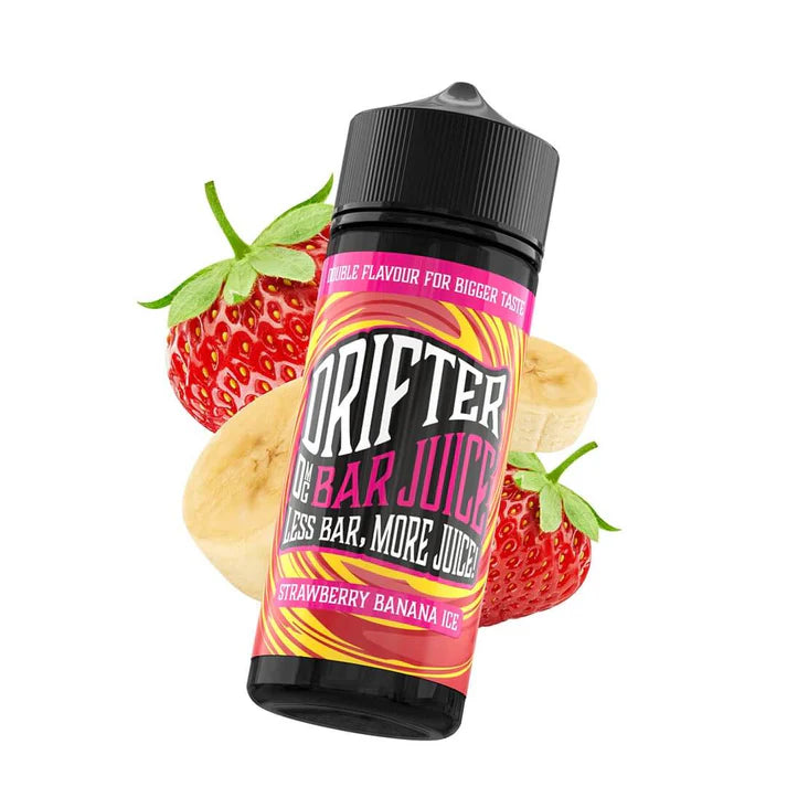 Drifter Bar Juice Longfill - Strawberry Banana Ice 24ml/120ml