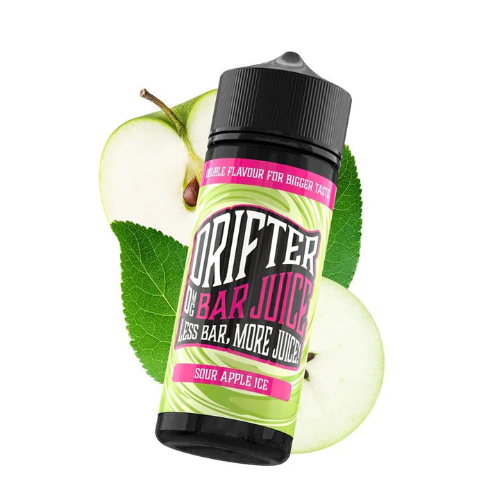 Drifter Bar Juice Longfill - Sour Apple Ice 24ml/120ml