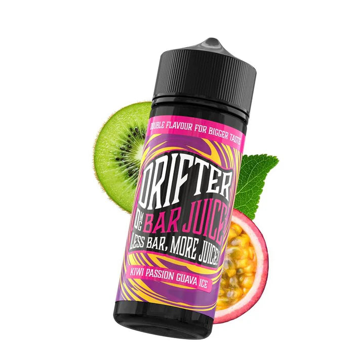 Drifter Bar Juice Longfill - Kiwi Passion Fruit Guava Ice 24ml/120ml