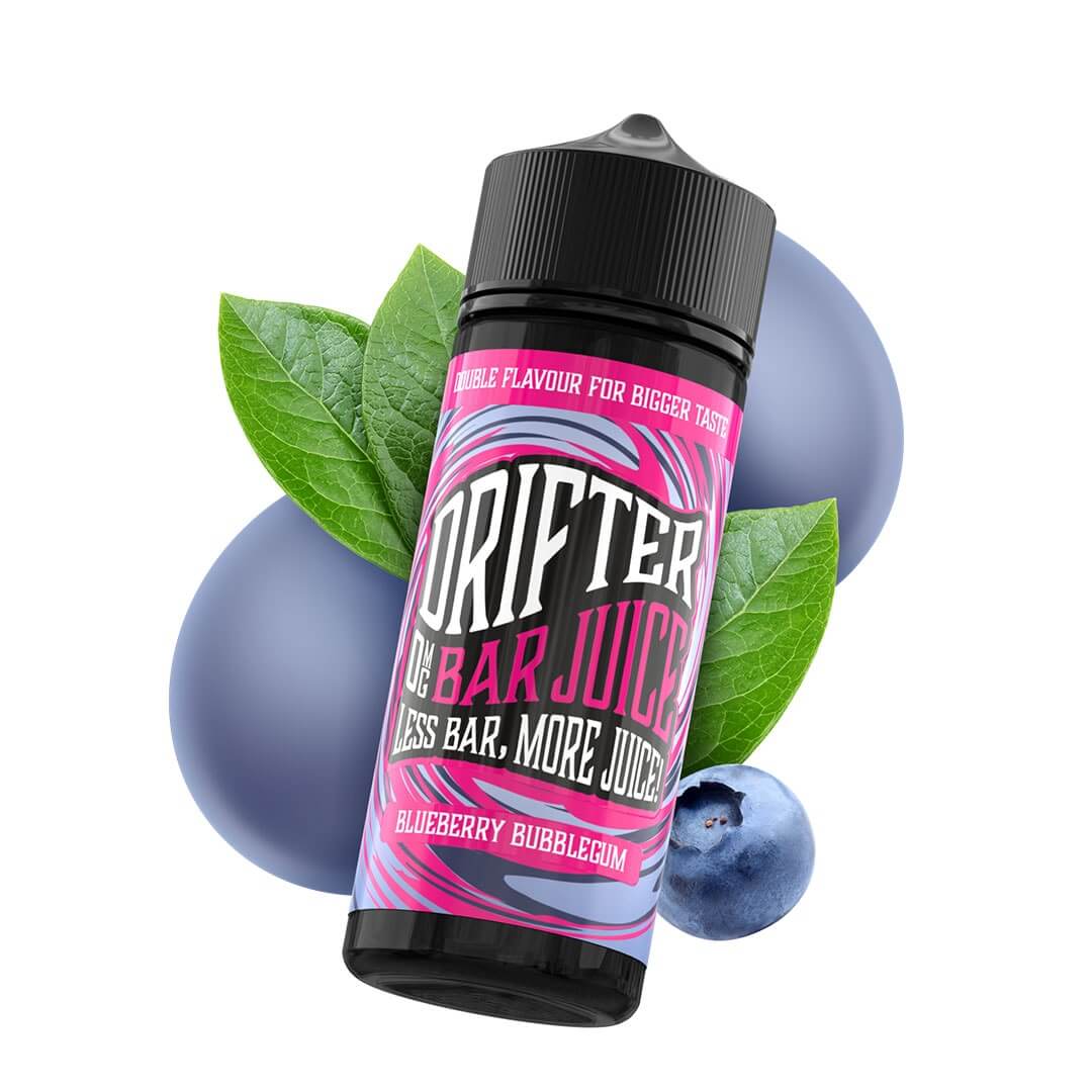 Drifter Bar Juice Longfill - Blueberry Bubblegum 24ml/120ml