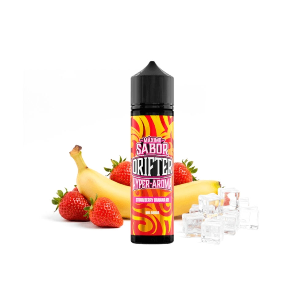 Drifter Hyper Strawberry Banana Ice Longfill 5ml/60ml