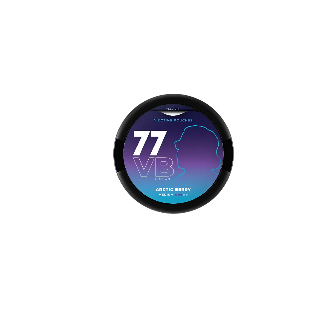 77 Slim Light - Nicotine Pouches -  Valtteri Bottas edition - Artic Berry
