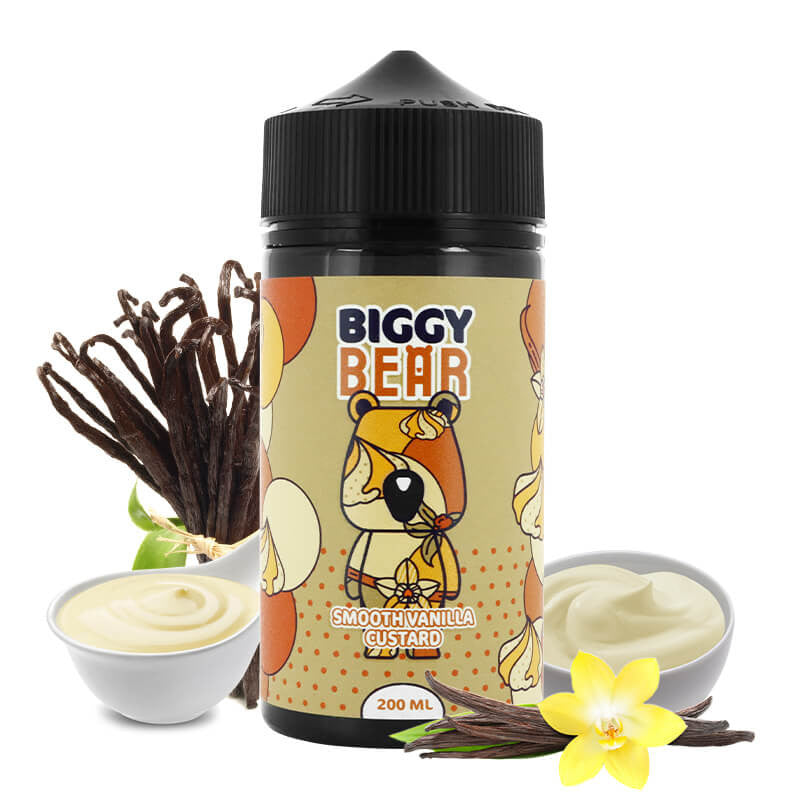 Biggy Bear - Smooth Vanilla Custard - 200ml