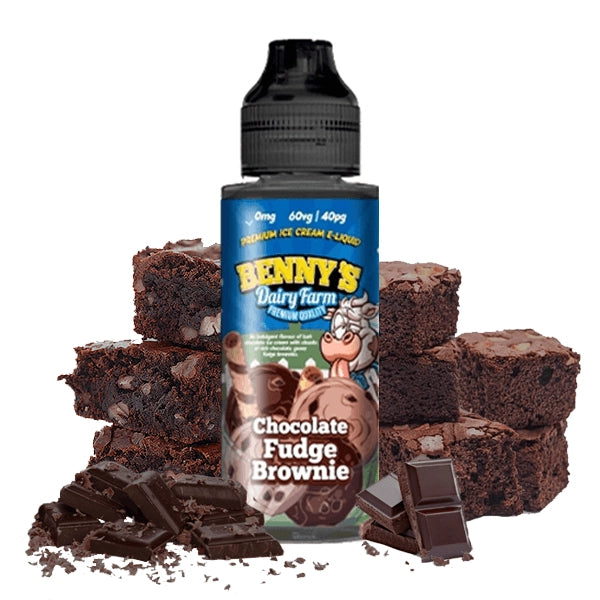 Bennys Dairy Farm - Chocolate Fudge Brownie - 120ml