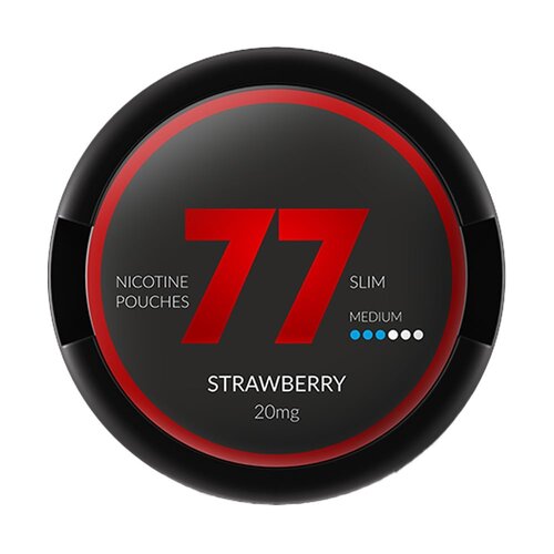 77 Slim - Nicotine Pouches - Strawberry