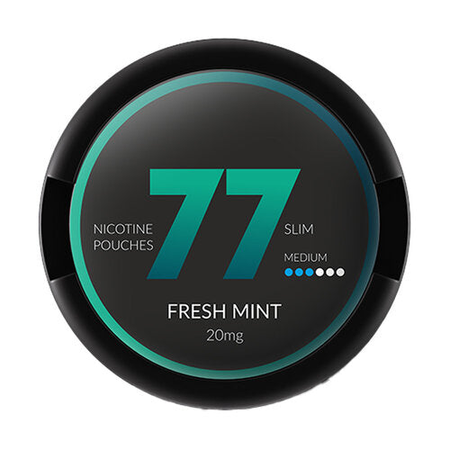 77 Slim - Nicotine Pouches - Fresh Mint