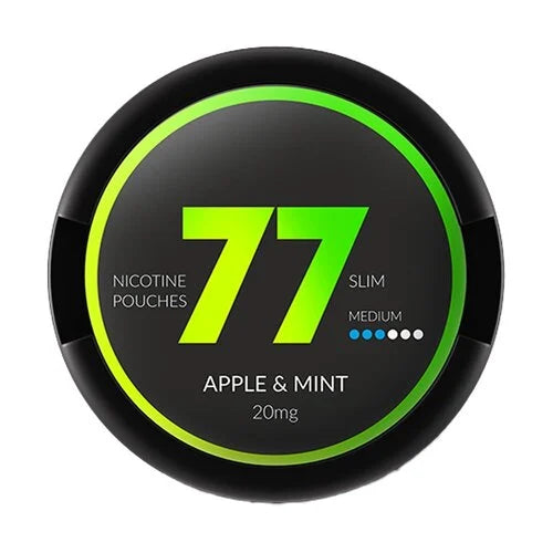 77 Slim - Nicotine Pouches - Apple & Mint