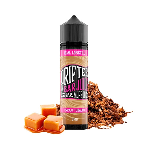 Drifter Bar Juice Longfill - Cream Tobacco 16ml/60ml