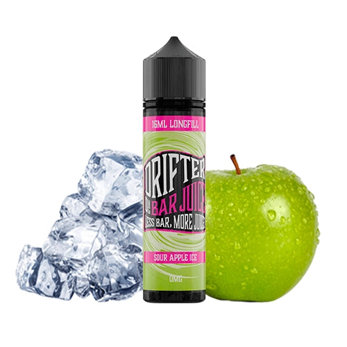 Drifter Bar Juice Longfill -Sour Apple Ice 16ml/60ml