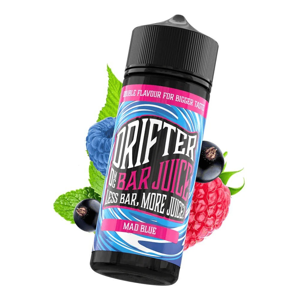 Drifter Bar Juice Longfill - Mad Blue 24ml/120ml