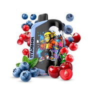 Mubar Eden Beast 50K Disposable Blueberry Cherry Cranberry 0mg 18ml