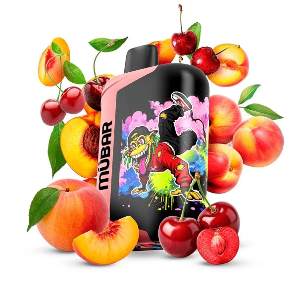 Mubar Eden Beast 50K Disposable Cherry Peach 0mg 18ml