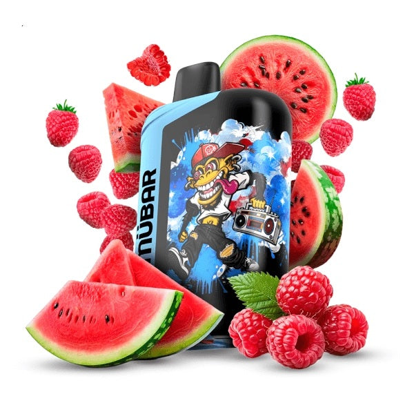 Mubar Eden Beast 50K Disposable Raspberry Watermelon 0mg 18ml