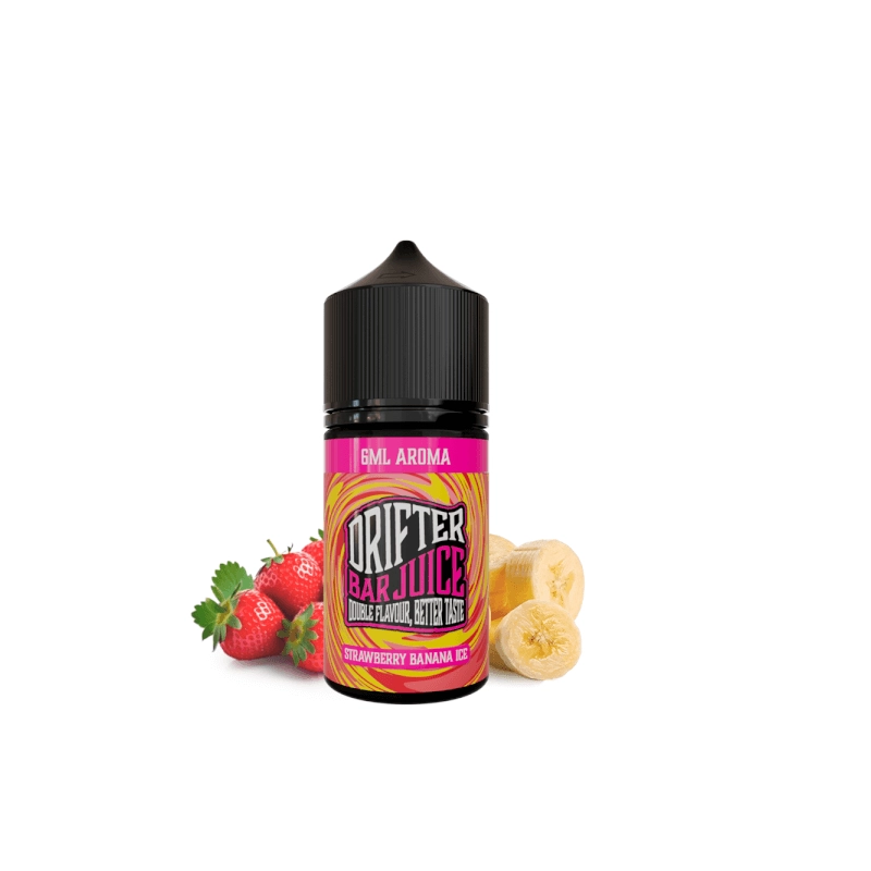 Drifter Bar Juice Longfill - Strawberry Banana Ice 6ml/30ml