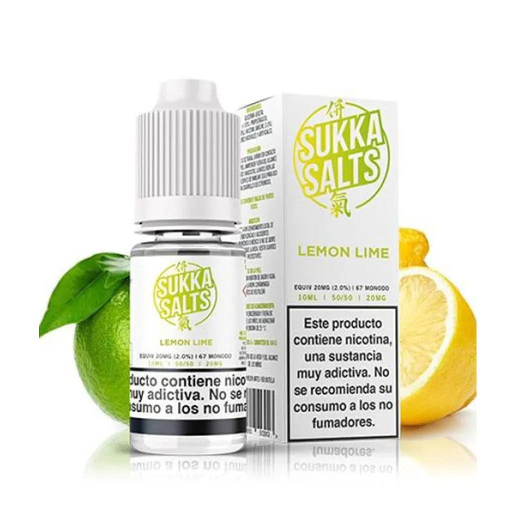 SUKKA SALTS - Lemon Lime - 10ml - 10mg