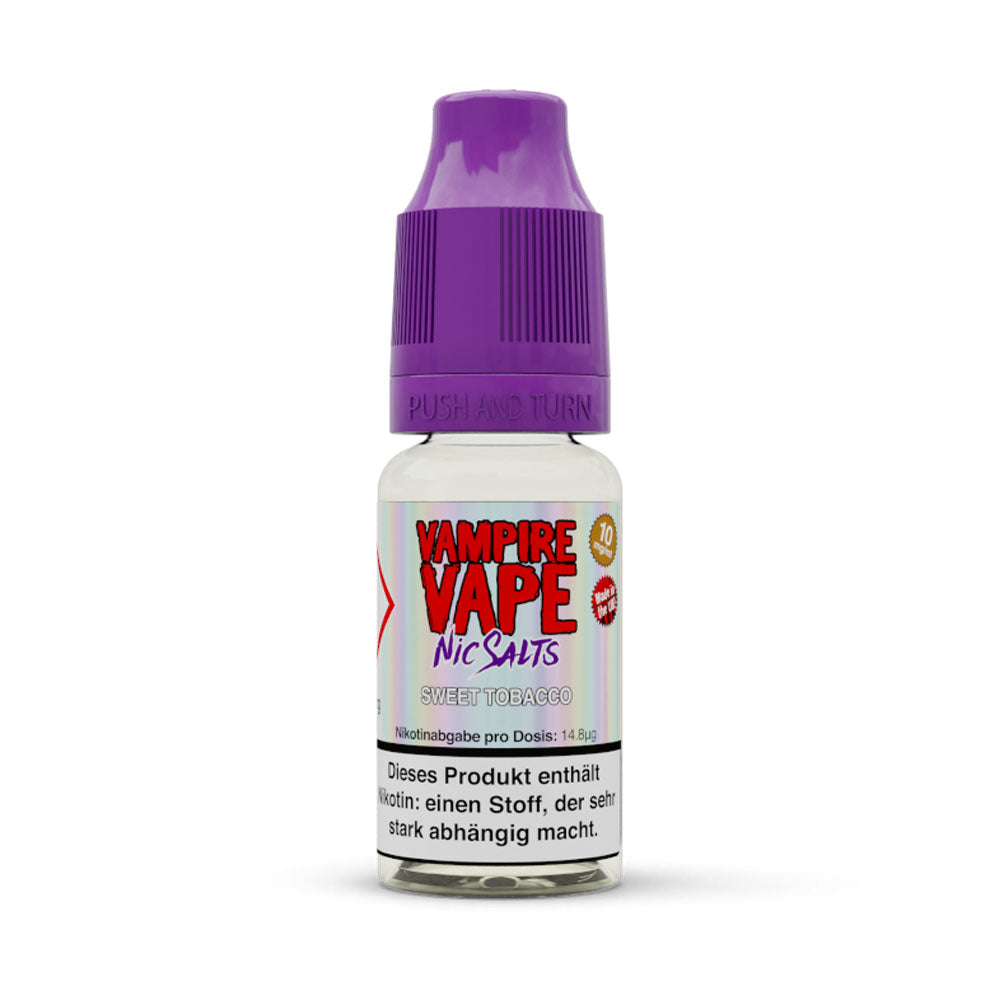 Vampire Vape Nic Salts - Sweet Tobacco - 10ml