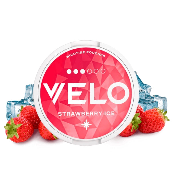 Velo Nicotine Pouches Strawberry Ice 6mg