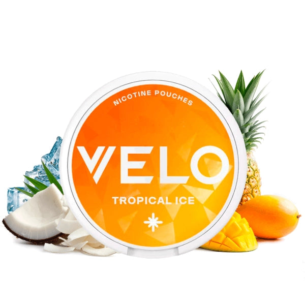Velo Nicotine Pouches Tropical Ice Slim 10mg
