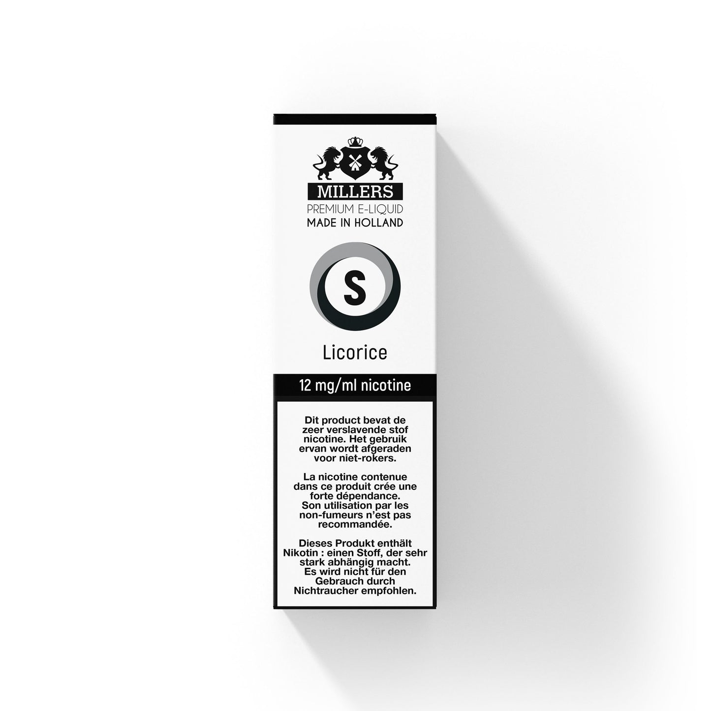 Millers Silver Line Liquorice 10ML