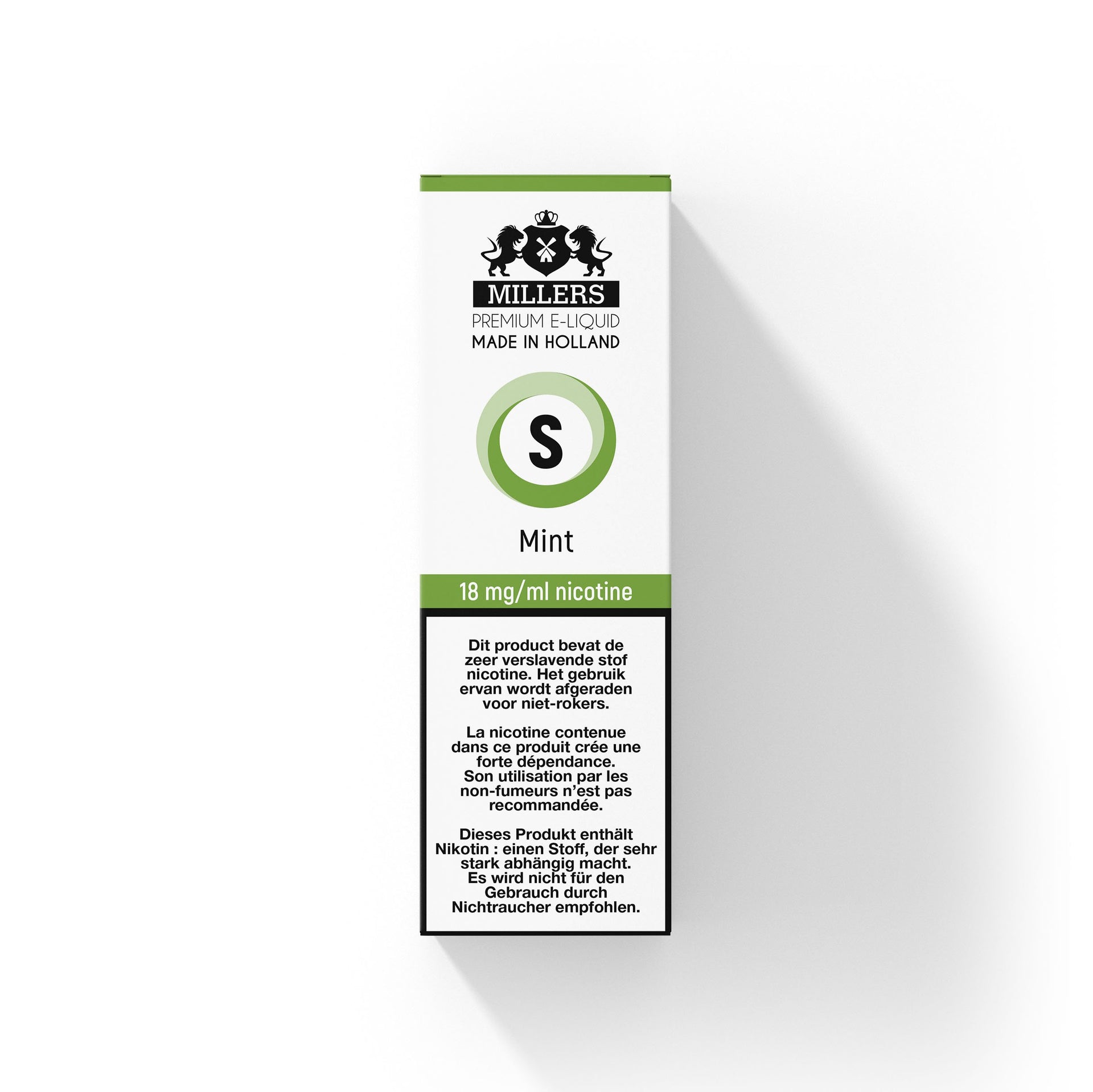 Millers Silver Line Mint 10ML