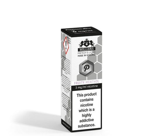 Millers Platinum Line Fruity Menthol 10ML