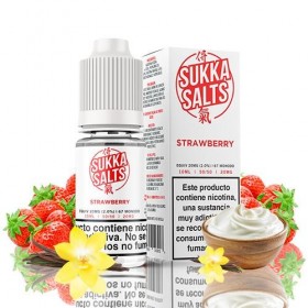 SUKKA SALTS- Strawberry -10ml-10mg